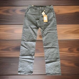 Faherty NWT  Pocket Jean Cut Pants Size 31 US In Solid Gray Cotton Blend